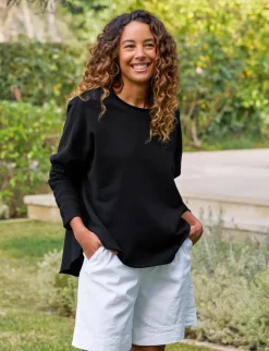 Anna Long-Sleeved Capelet - Royal Navy