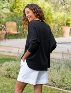 Anna Long-Sleeved Capelet - Royal Navy