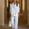 Bella Italian Sweatpant - Ice
