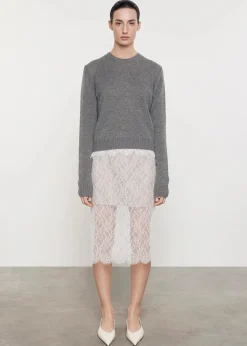 Cashmere Easy Crew Sweater