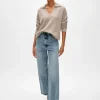 Cashmere Easy Polo Sweater