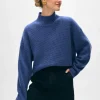 Cashmere Waffle Standneck