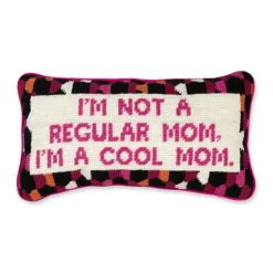 Cool Mom Needlepoint Pillow