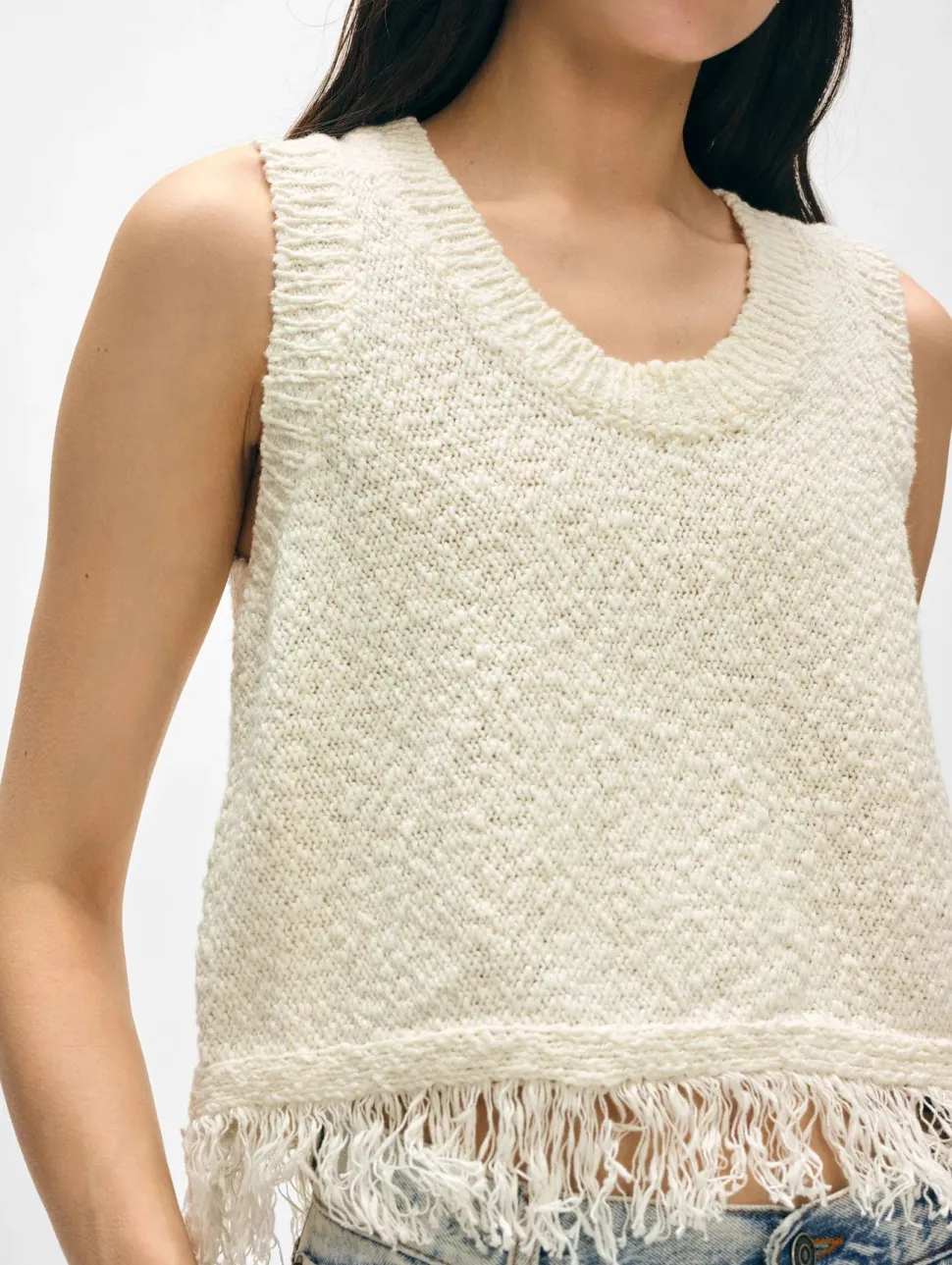 Cotton Fringe Tank