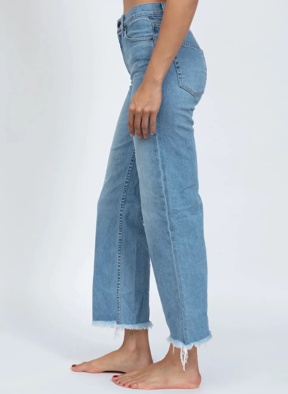 Crop Wide Leg Jean - Keel Over