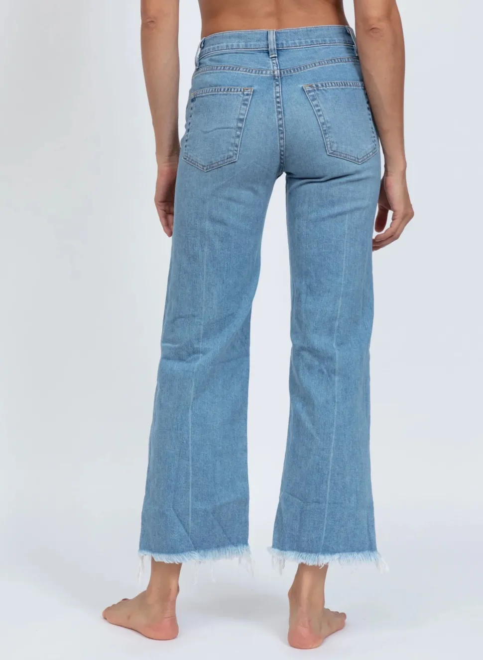 Crop Wide Leg Jean - Keel Over