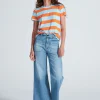 Cropped Sailor Pant - Blondie