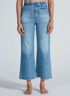 Cropped Sailor Pant - Blondie