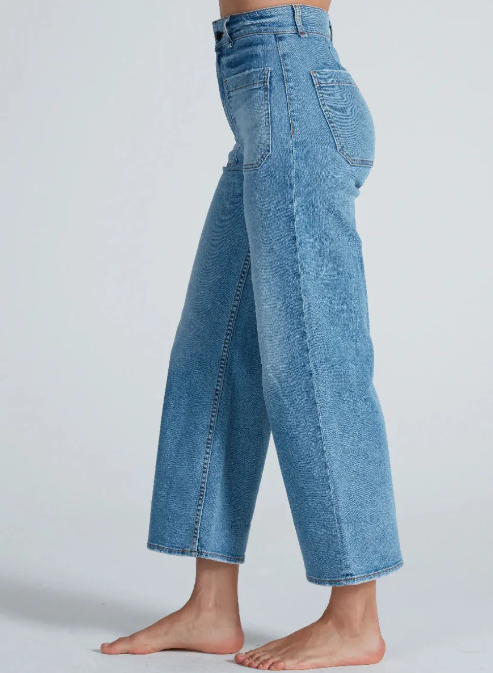 Cropped Sailor Pant - Blondie