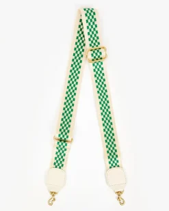 Crossbody Strap - Fern Check