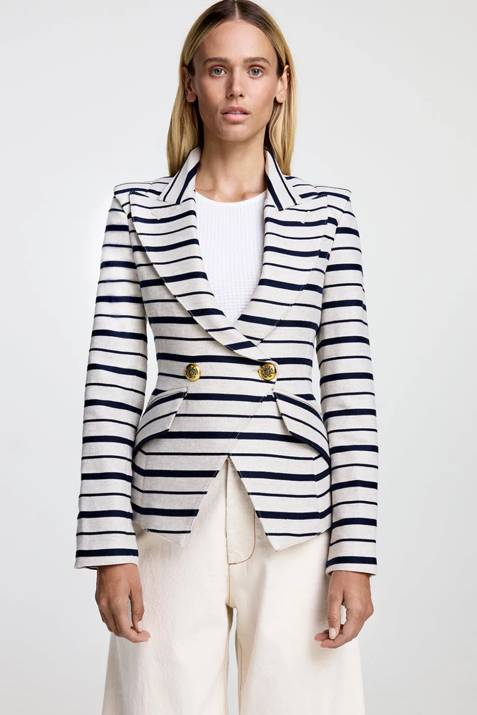 Crossover Blazer - Stripe