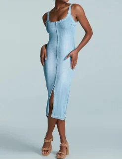 Do It All Denim Tank Dress