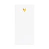 Everyday Note Pad - Gold Heart