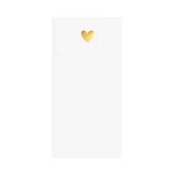 Everyday Note Pad - Gold Heart