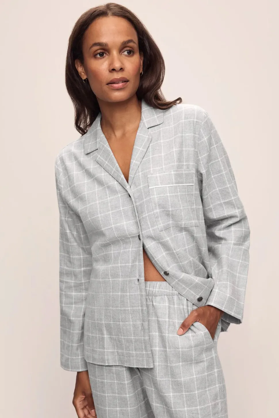 Flannel Long PJ Set