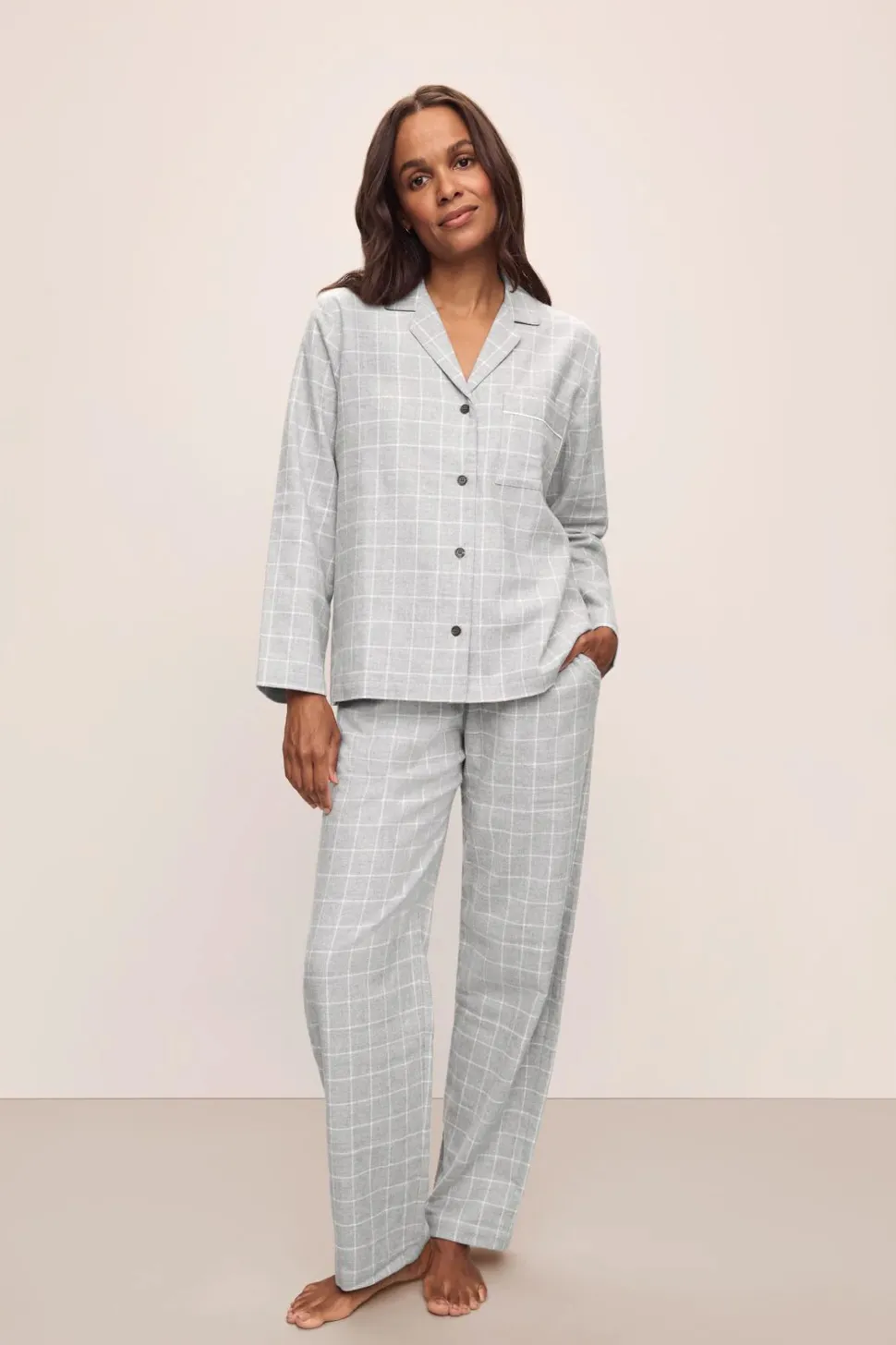 Flannel Long PJ Set
