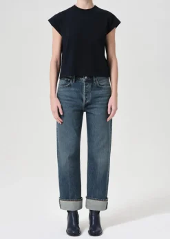 Fran Low Slung Jean in Dwell