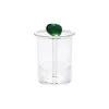Glass Olive Toothpick Holder