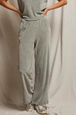 Holly Velour Wide Leg Sweatpant