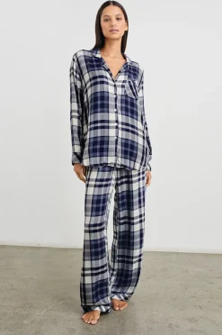 Luna PJ Set - Lake Plaid