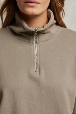 Maren Terry Half Zip Pullover