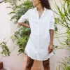Mary White Famous Denim Dress