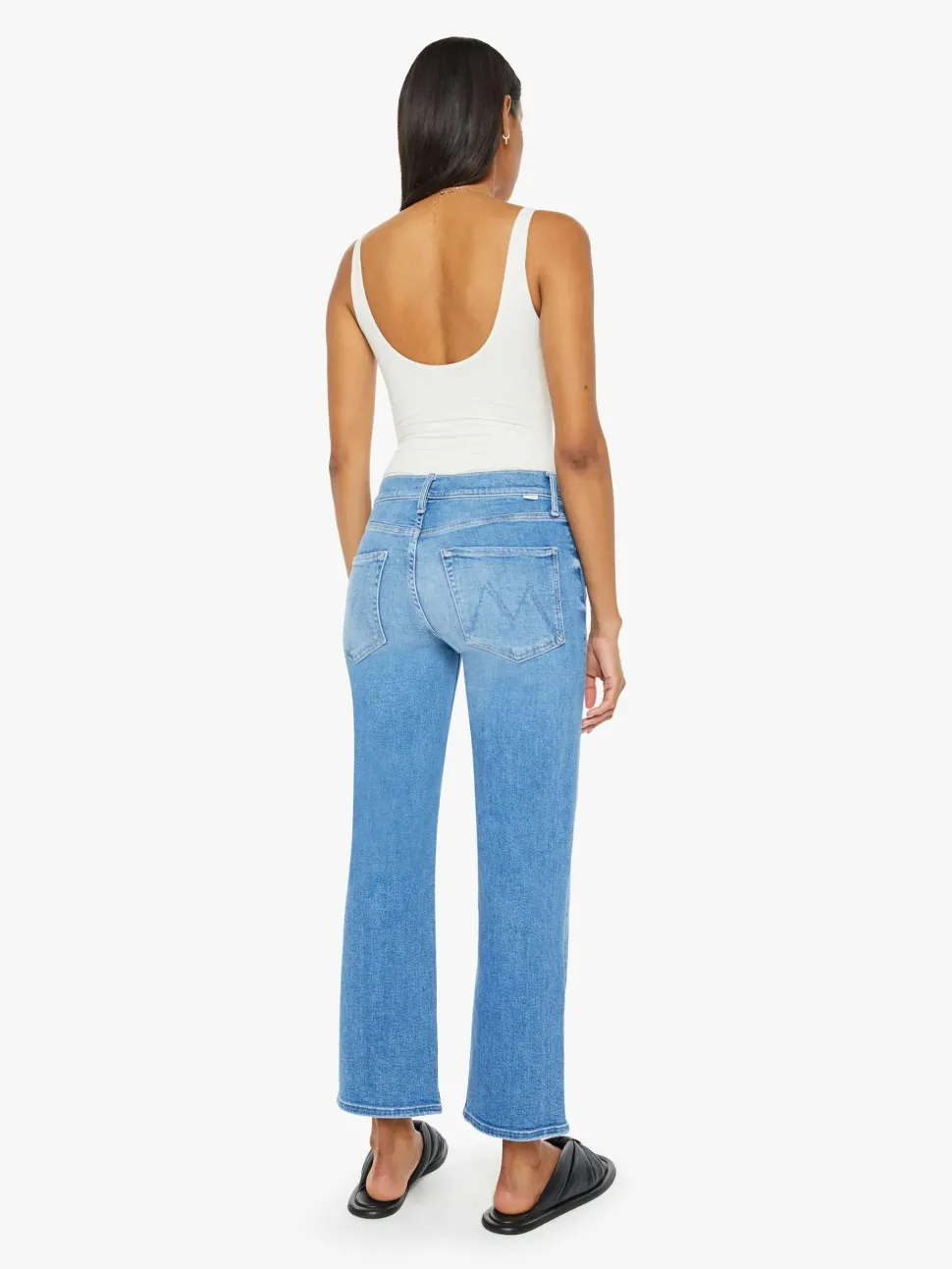 Mid Rise Rambler Zip Ankle Jean