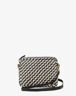 Midi Sac - Woven Zig Zag