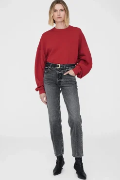 Miles Sweatshirt - Washed Red