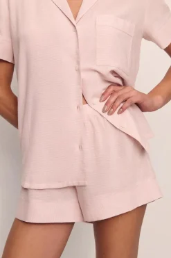 Nautico Stripe Shortie Pj Set