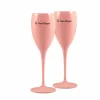 Pink Champagne Flute