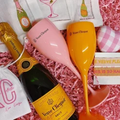 Pink Champagne Flute