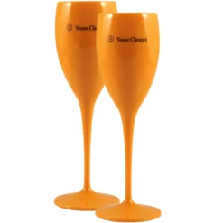 Pink Champagne Flute