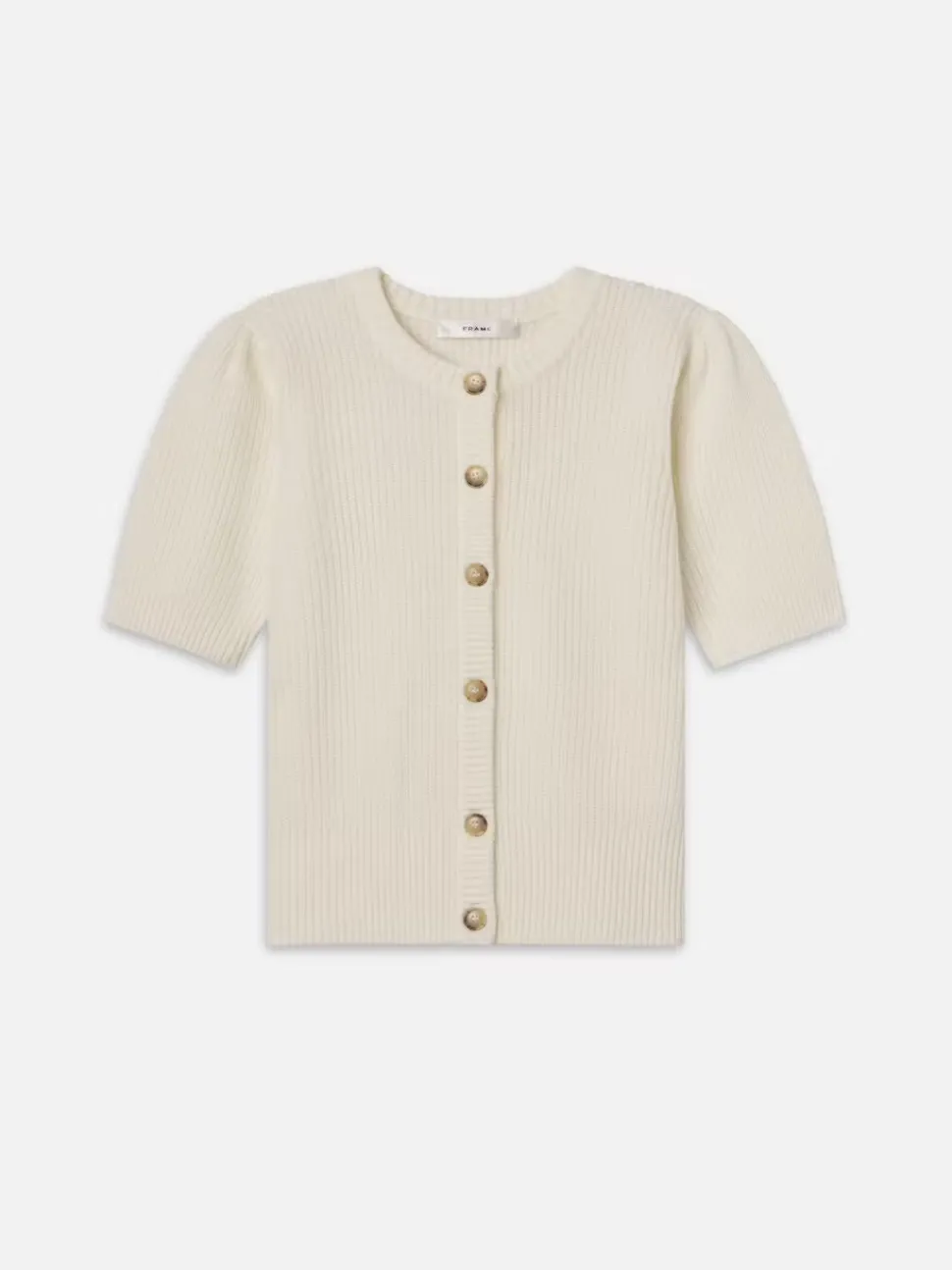 Shrunken Short Sleeve Cardigan