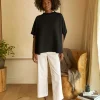 Westport - The Italian Wide-Leg Chino - Chalk