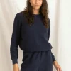 Ziggy Inside Out Crew Sweatshirt - Navy