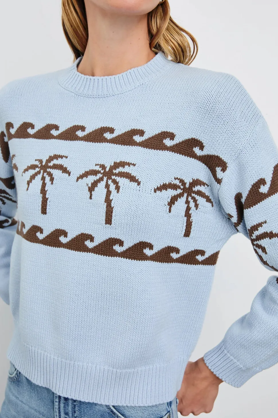 Zoey Sweater - Palm