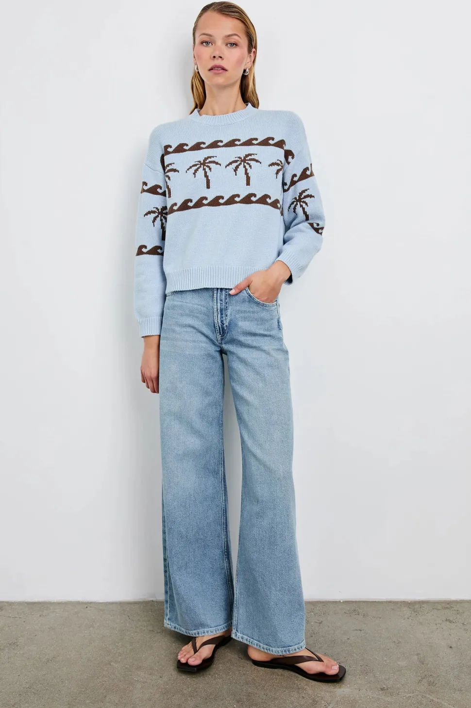 Zoey Sweater - Palm